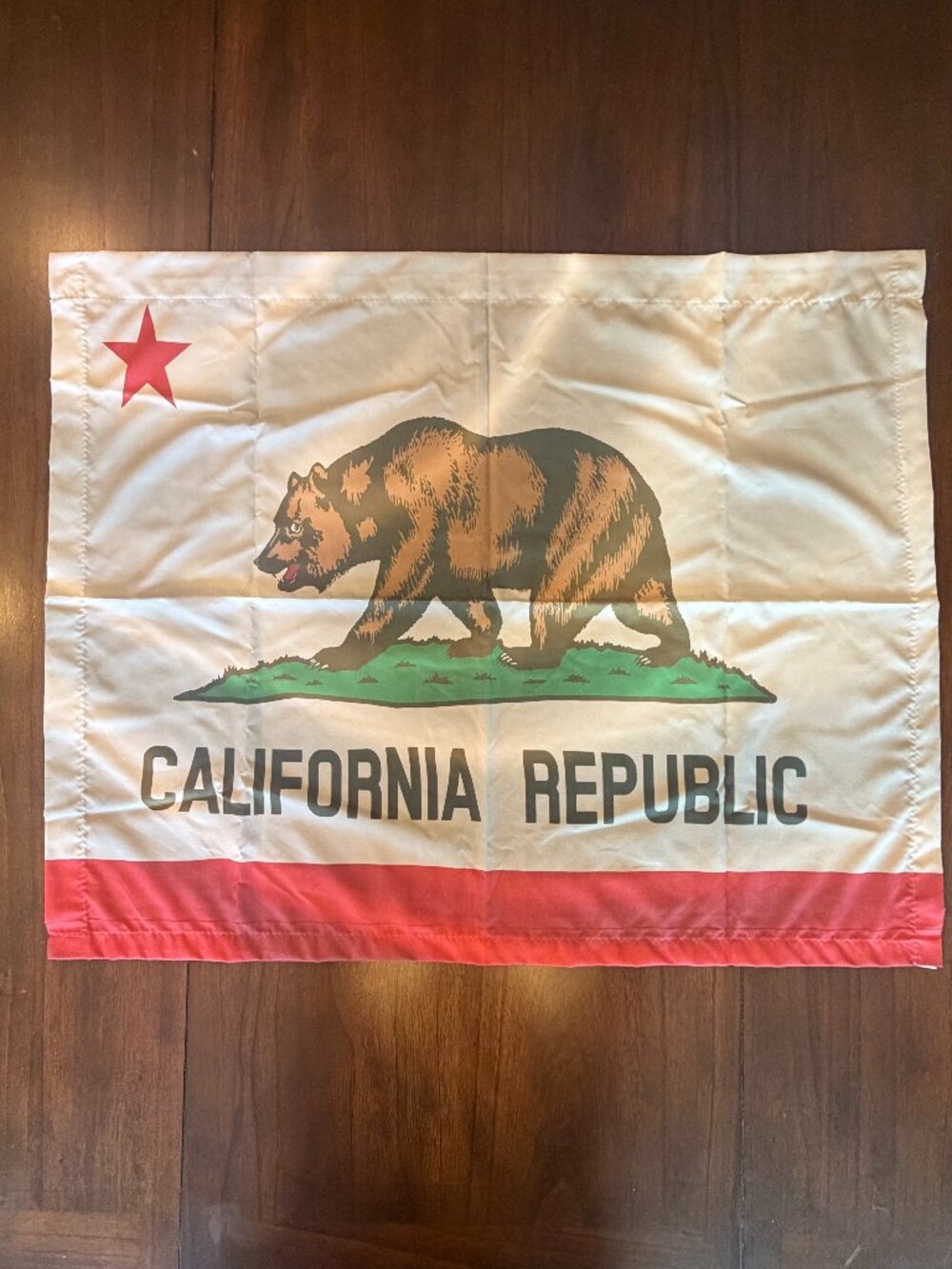 State of California Bear Nylon Flag Room Decor Wall Art 24x30